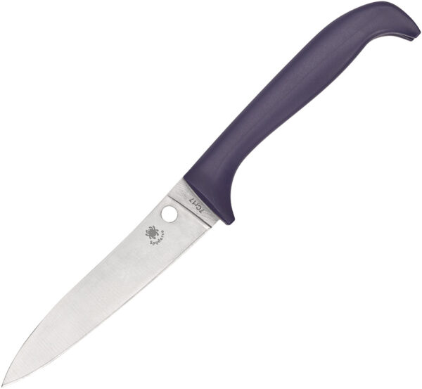 Spyderco Counter Puppy Purple Plain (3.5") Spyderco Counter Puppy Purple Plain (3.5")
