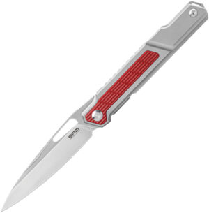 SRM Knives Titanium Framelock Red (3.63″)