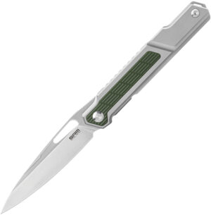 SRM Knives Titanium Framelock Green (3.63″)