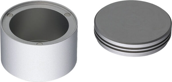TEC Accessories Min-E-Vault Container Silver