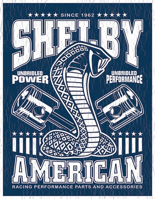 Tin Signs Shelby Unbridled