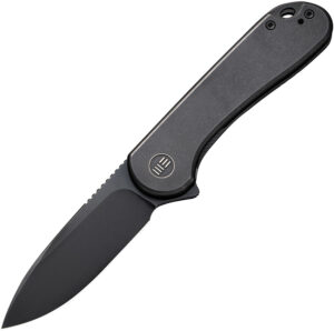 We Knife Co Ltd Elementum Framelock Black (3″)