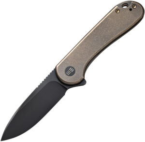 We Knife Co Ltd Elementum Framelock Bronze (3″)