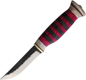 Wood Jewel Fixed Blade Color Stripe (3.75″)