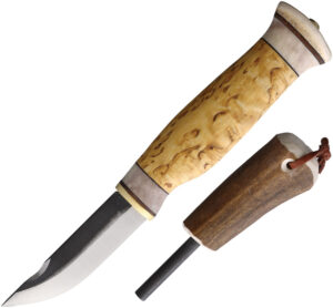 Wood Jewel Fixed Blade Combo Curly (3″)