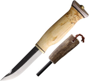 Wood Jewel Fixed Blade Combo Curly (3.63″)