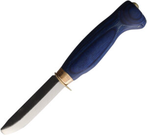 Wood Jewel Child’s First Knife Blue (3″)