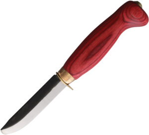 Wood Jewel Child\’s First Knife Red (3″)