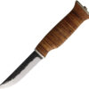 Wood Jewel Fixed Blade Birch Bark (3.63")
