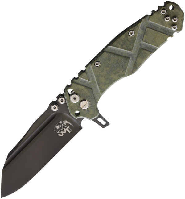 Wander Tactical Mistral Button Lock Green (3.5")