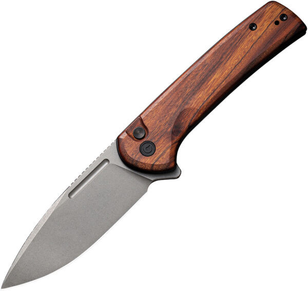 Civivi Conspirator Button Lock Wood (3.5")