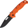 Demko AD 20.5 Shark-Lock Knife Orange DLC (3")