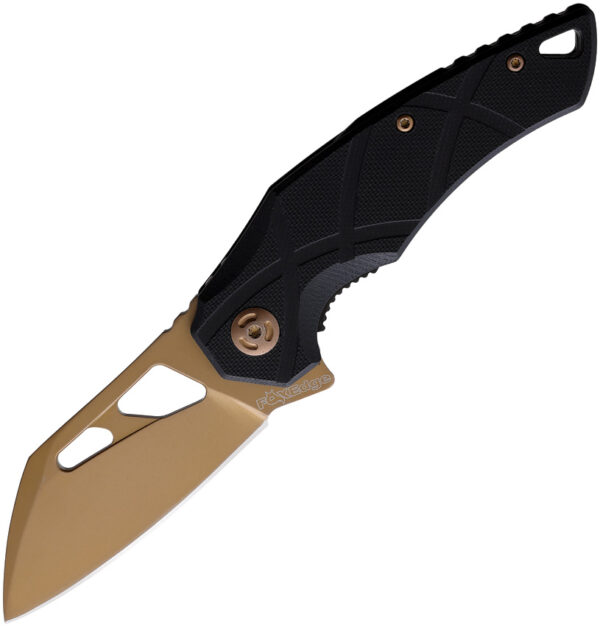 Fox Edge Atrax Linerlock Tan/Black (3")