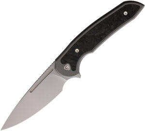 Ferrum Forge Knife Works Stinger Framelock Titanium CF (3.25″)