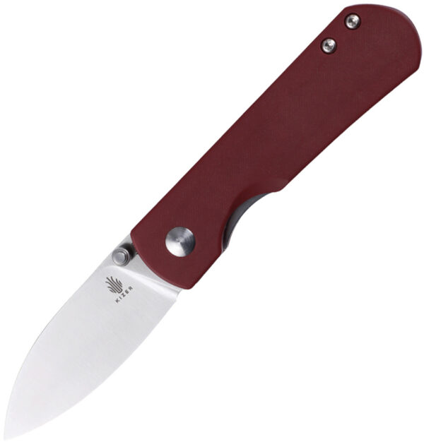 Kizer Cutlery Yorkie Linerlock Red Micarta (2.5")