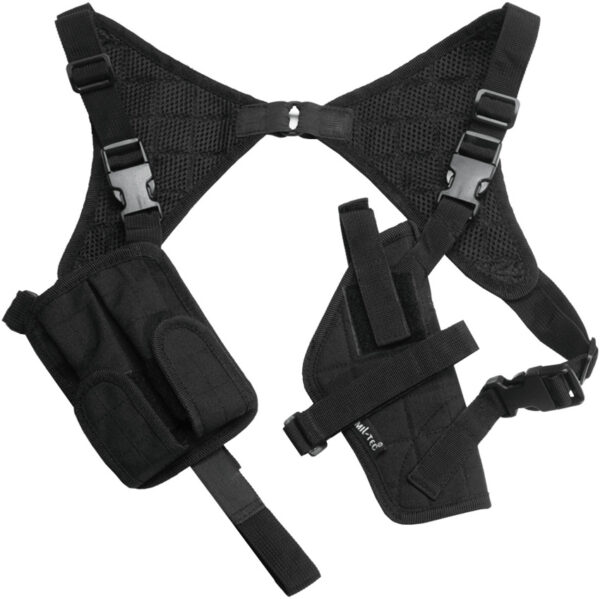 Mil-Tec Black Cordura Shoulder Holster Mil-Tec Black Cordura Shoulder Holster