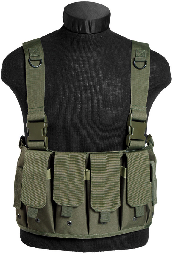 Mil-Tec OD Mag Carrier Chest Rig