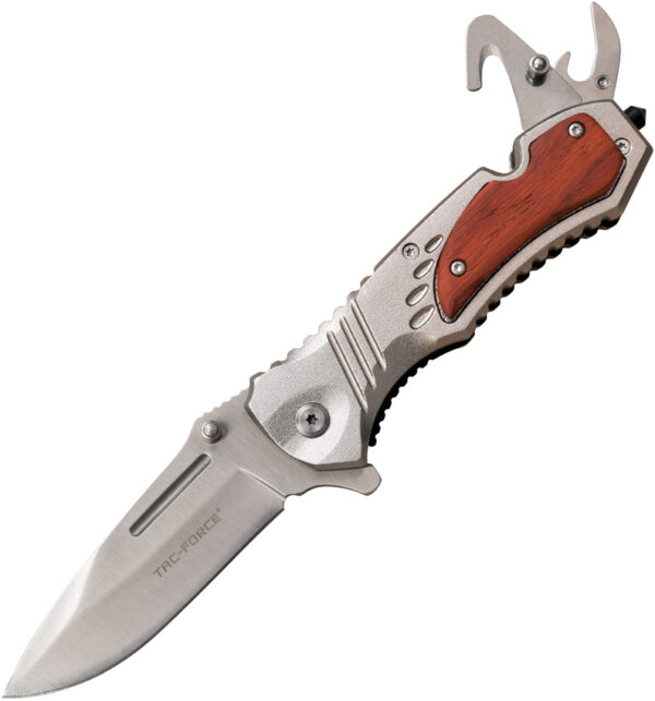 Tac Force Rescue Linerlock A/O Rosewood (3.25")