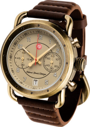 Time Concepts Szanto Rolland Sands Watch Brown