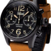 Time Concepts Szanto Desert Chronograph Tan