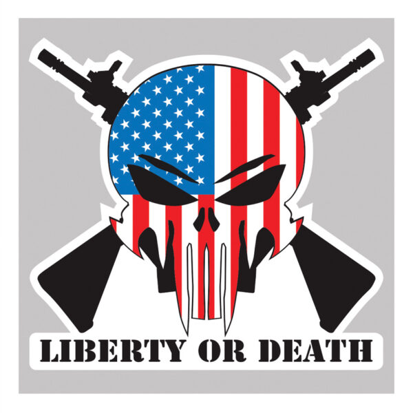 United States Tactical Sticker Liberty or Death