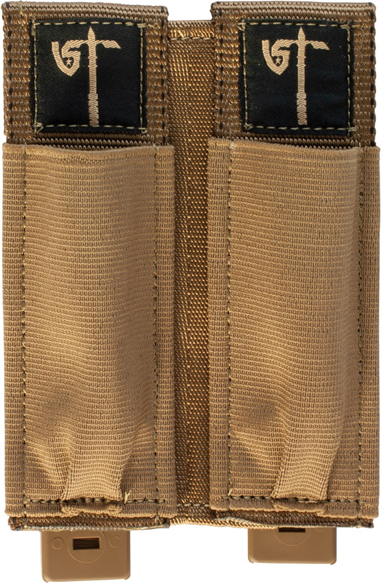 United States Tactical Double Pistol Mag Pouch Coy