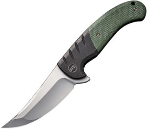 We Knife Co Ltd Curvaceous Framelock Green (3.75″)
