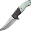 We Knife Co Ltd Curvaceous Framelock Jade (3.75")
