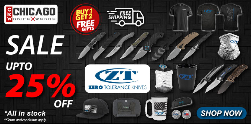 Zero Tolerance Knives | Up to 25% off on all in stock