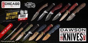 Shop Dawson Knives for Sale + 2 Free Gifts & Shipping