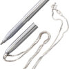 Fisher Space Pen Chrome Bullet Pen w Neck Chain
