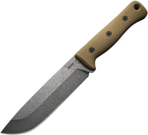 Reiff F6 Leuku Knife Coyote G 10 (6″)