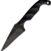 Stroup Knives Mini Fixed Blade Black (3")