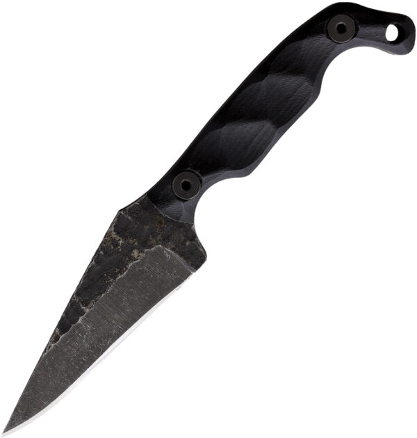 Stroup Knives Mini Fixed Blade Black (3")