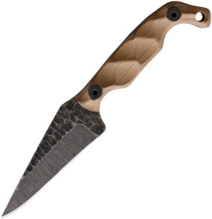 Stroup Knives Mini Fixed Blade Tan (3″)
