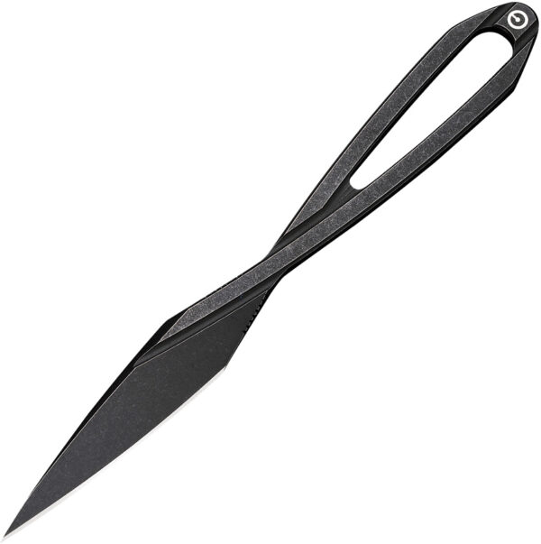 Civivi D-Art Neck Knife Black SW (1.75")