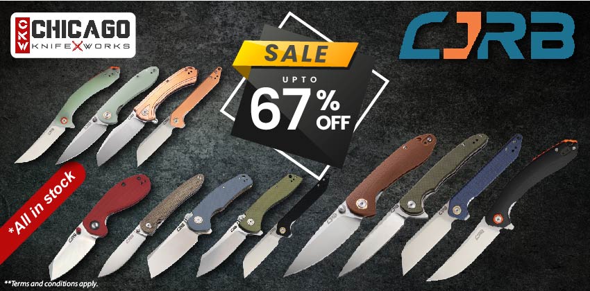 Upto 67% off on CJRB knives | CJRB for Sale + 2 Free Gifts