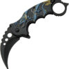 Rite Edge Dragon Linerlock A/O Blue (3.25")