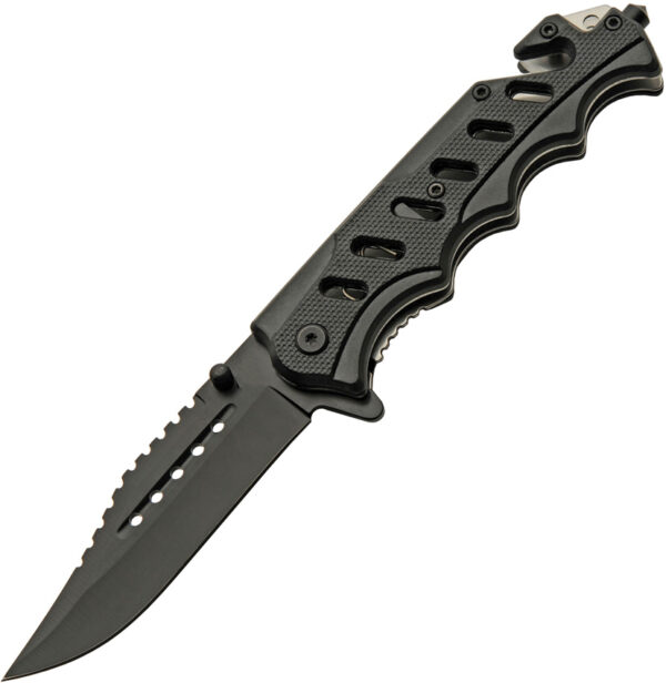 Rite Edge Tactical Linerlock A/O Black (3.75")