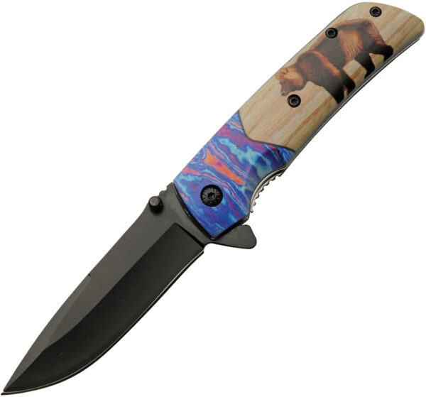 Rite Edge Voodoo Linerlock Bear A/O (3.5")