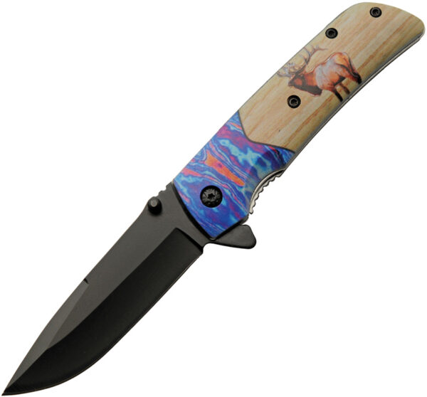 Rite Edge Voodoo Linerlock Deer A/O (3.5")
