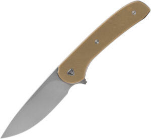 Ferrum Forge Knife Works Gent 2.0 Linerlock Tan (2.88″)