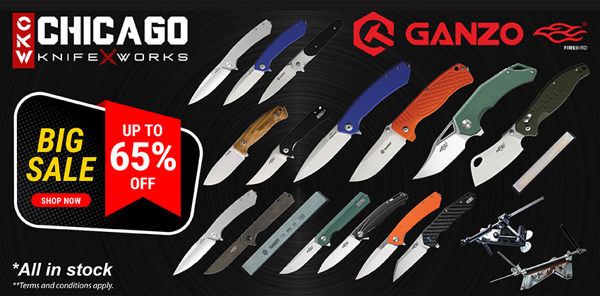 Shop Ganzo Knives for Sale + 2 Free Gifts & Shipping