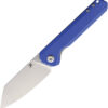 Kansept Knives Bulldozer Framelock Blue (3.75")