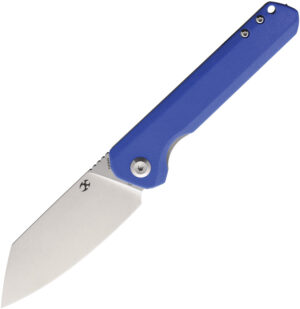 Kansept Knives Bulldozer Framelock Blue (3.75″)