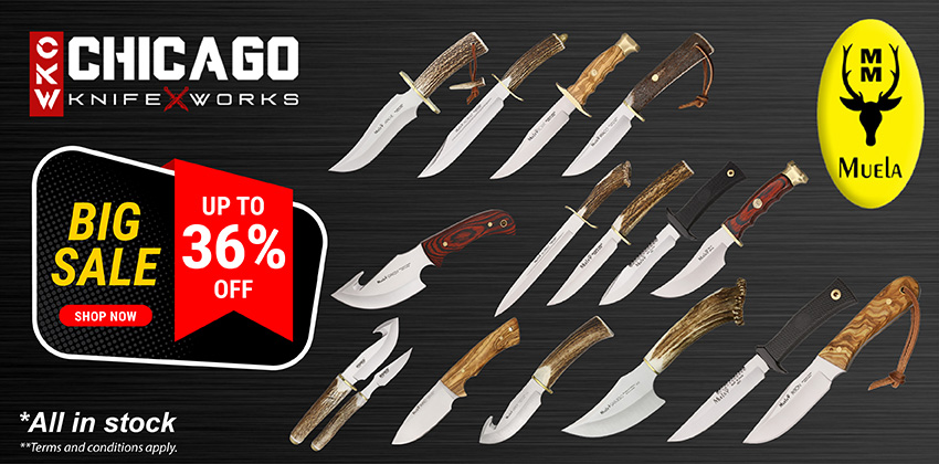 Muela Knives for Sale + 2 Free Gifts + Free Shipping