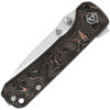 QSP Knife Hawk Linerlock Copper Foil CF