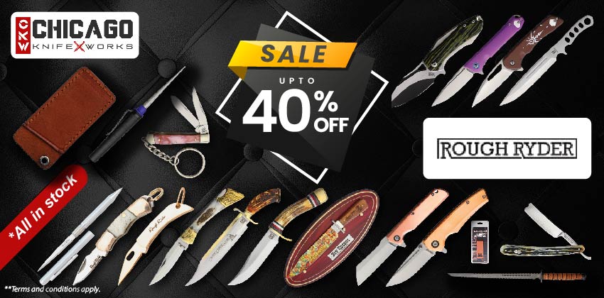 40% off on 700+ Rough Rider Knives - Chicago Knife Works
