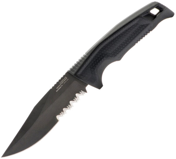Sog Recondo , Sog Recondo Fixed Blade, Sog Recondo Fixed Blade Black (4.63"Serr)