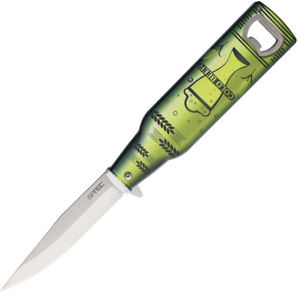 S-TEC Bottle Opener Linerlock A/O (5")